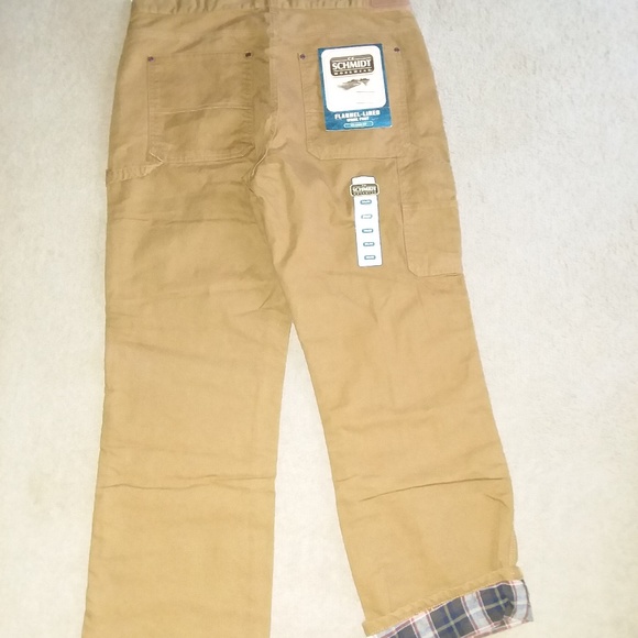 schmidt flannel lined pants